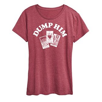 Women's Dump Him Tarot Graphic Tee