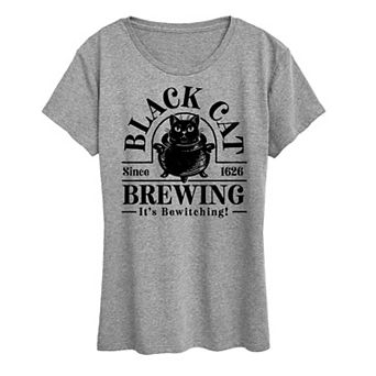 Women's Black Cat Brewing Graphic Tee