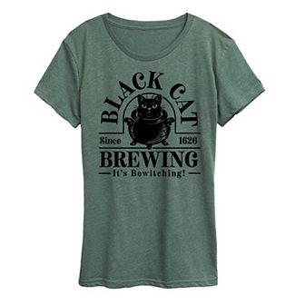 Women's Black Cat Brewing Graphic Tee