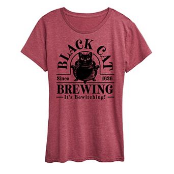 Women's Black Cat Brewing Graphic Tee