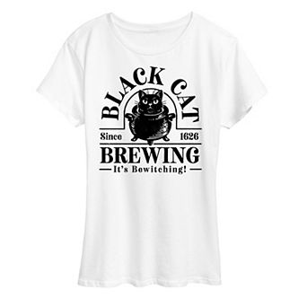 Women's Black Cat Brewing Graphic Tee