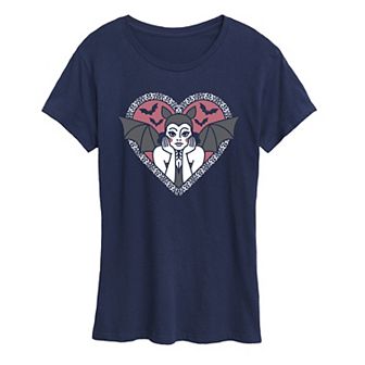 Women's Bat Pinup Graphic Tee