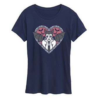Women's Bat Pinup Graphic Tee