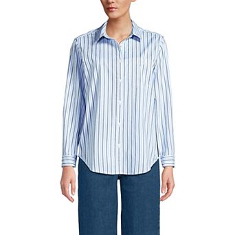 Women's Lands' End Cooling Button-Front Shirt