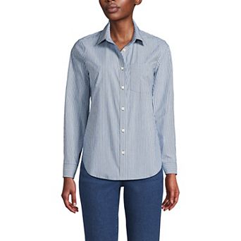 Women's Lands' End Cooling Button-Front Shirt