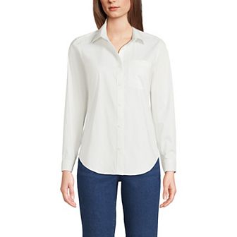 Women's Lands' End Cooling Button-Front Shirt