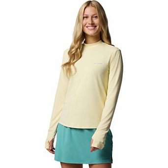 Women's Columbia Chill River UPF 50 Long Sleeve Mock Neck Shirt
