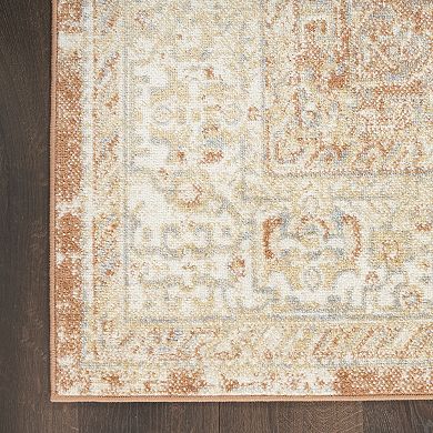 Nourison Essentials Persian Medallion Indoor / Outdoor Area Rug