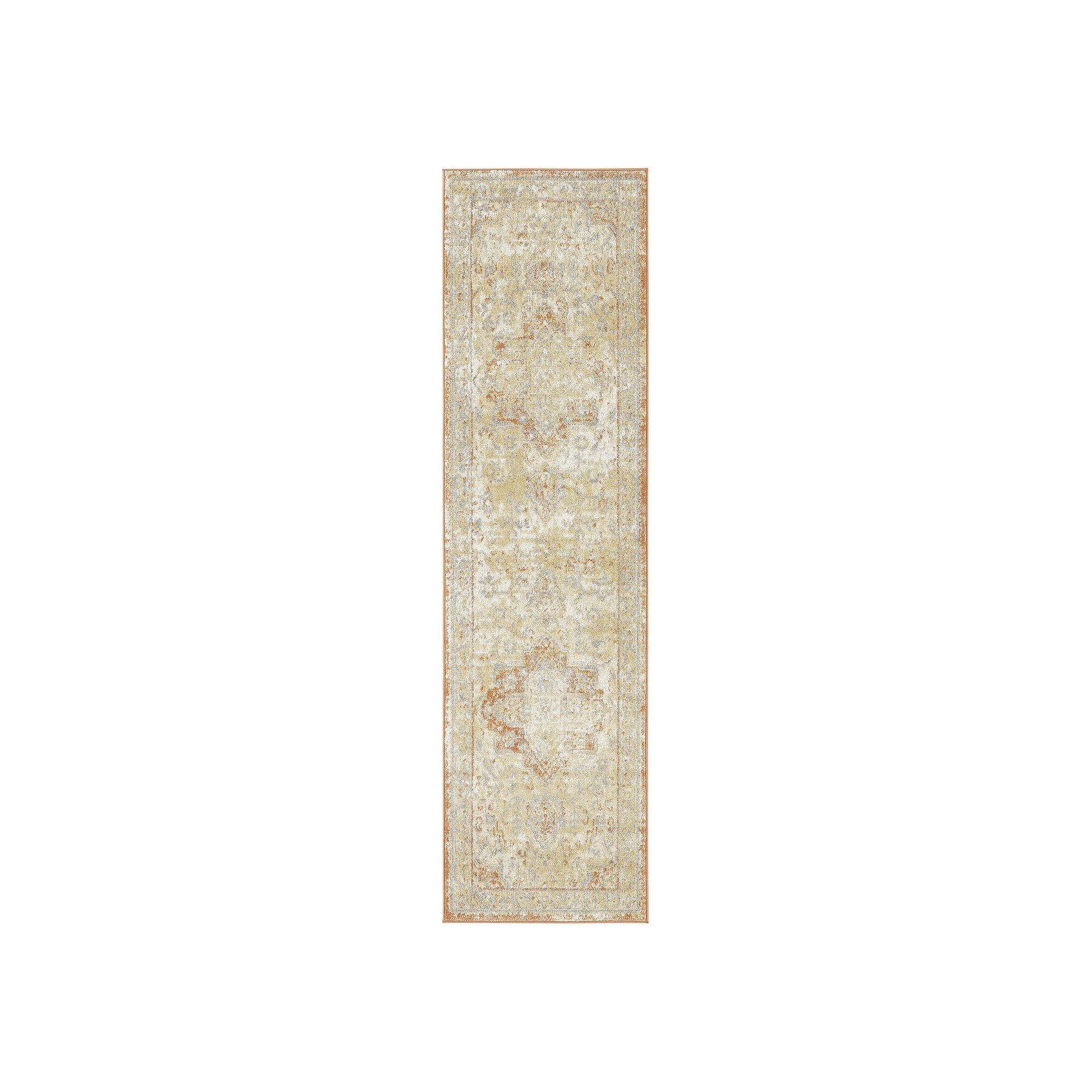 Nourison Essentials Persian Medallion Indoor / Outdoor Area Rug, Beige Rust