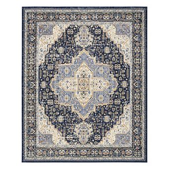 Nourison Essentials Persian Medallion Indoor / Outdoor Area Rug