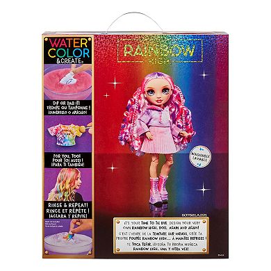 MGA Rainbow High Watercolor & Create Theme Doll
