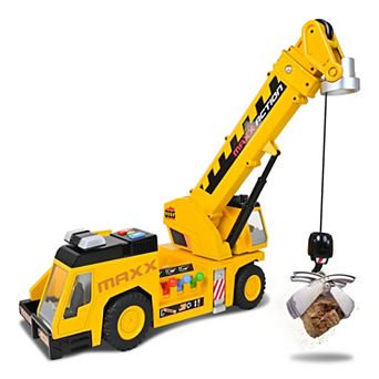 Maxx Action Motorized Lights & Sounds Mega Crane Truck