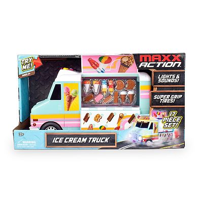 Maxx Action Motorized Lights & Sounds Large Food Truck