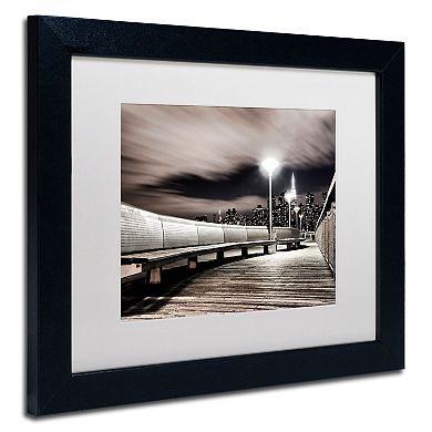 David Ayash 'NYC' Black Matted Framed Art Wall Decor