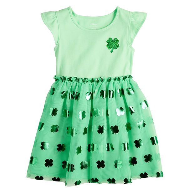 Baby & Toddler Girl Jumping Beans St. Patrick's Day Shamrock Tutu Dress