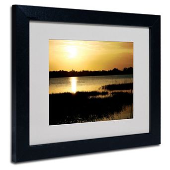 Patty Tuggle 'End of the Day' Matted Framed Wall Art