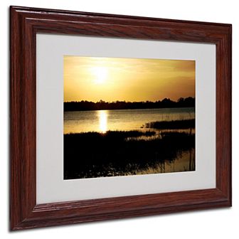 Patty Tuggle 'End of the Day' Matted Framed Wall Art