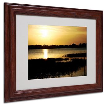 Patty Tuggle 'End of the Day' Matted Framed Wall Art