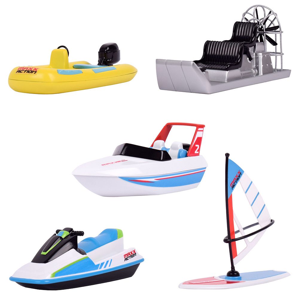 Maxx Action 5-Pack Micro Water Recreation Vehicles
