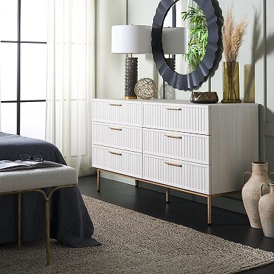 Safavieh Axelle 6-Drawer Dresser