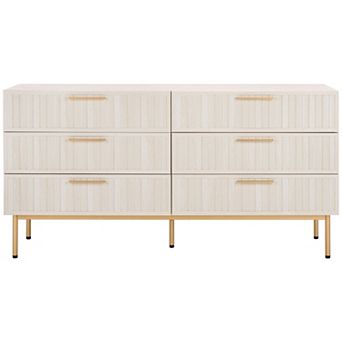 Safavieh Axelle 6-Drawer Dresser