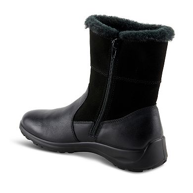 Flexus by Spring Step Fabrice Women's Waterproof Faux Fur Topped Boots