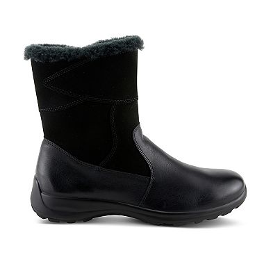Flexus by Spring Step Fabrice Women's Waterproof Faux Fur Topped Boots