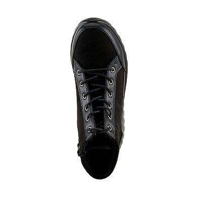 Flexus by Spring Step Sonata Women's Lace-Up Wedge Sneaker Boots