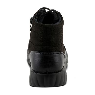 Flexus by Spring Step Sonata Women's Lace-Up Wedge Sneaker Boots