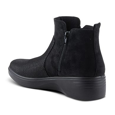 Flexus by Spring Step Yancey Women's Side Zip Wedge Ankle Boots