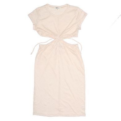 Women's Miken Cut-Out Crochet Midi Dress