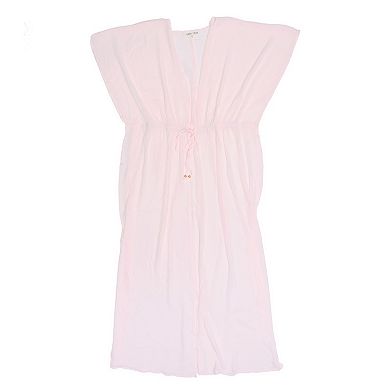 Women's Miken Tie-Front Maxi Kimono