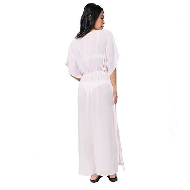 Women's Miken Tie-Front Maxi Kimono