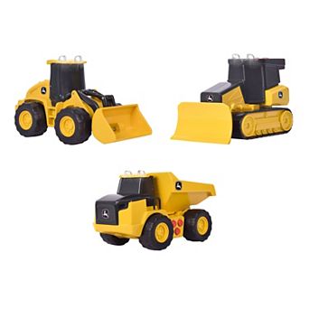 Maxx Action 3-Pack John Deere Mini Construction Vehicle