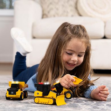 Maxx Action 3-Pack John Deere Mini Construction Vehicle