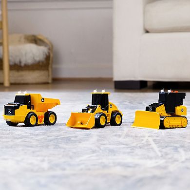 Maxx Action 3-Pack John Deere Mini Construction Vehicle
