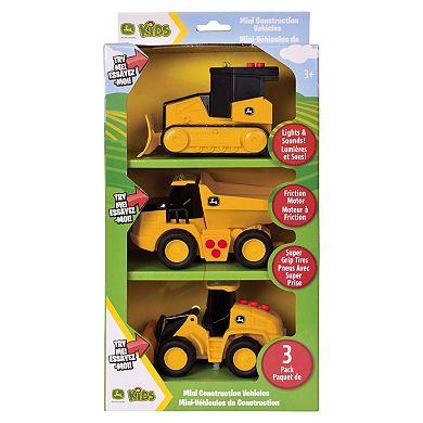 Maxx Action 3-Pack John Deere Mini Construction Vehicle