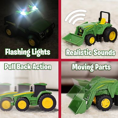 Maxx Action John Deere 3-Pack Mini Vehicles