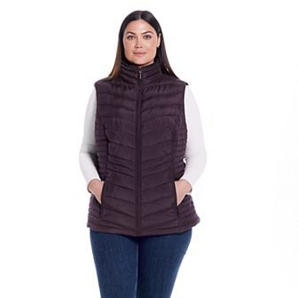 Plus Size Weathercast Plush Lined Vest
