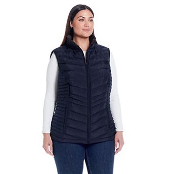 Plus Size Weathercast Plush Lined Vest