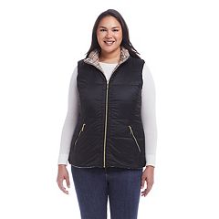 Women s Plus Size Winter Vests Kohl s