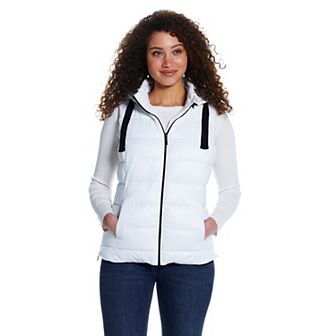 Women's Weathercast Hooded Puffer Vest