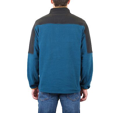 Men's Mountain and Isles 1/2-Zip Colorblock Polar Fleece Sweatshirt