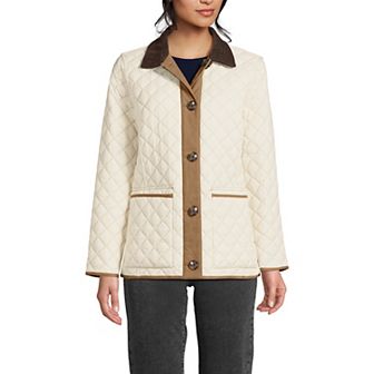 Women's Lands' End Reversible Barn Quilted Jacket