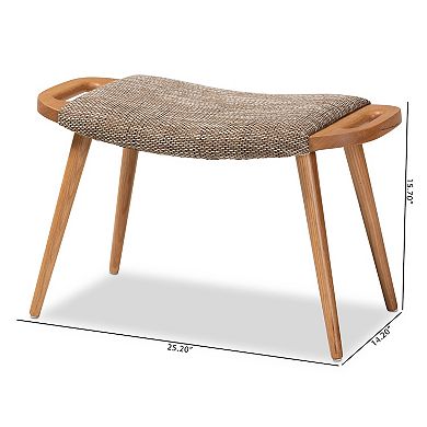 Baxton Studio Banner Bench