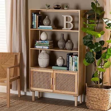 Baxton Studio Faulkner Bookcase