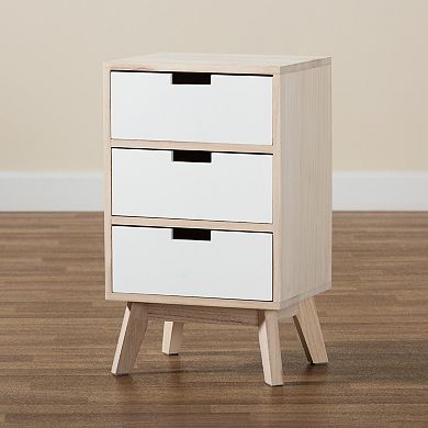 Baxton Studio Halian End Table