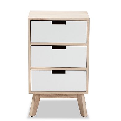 Baxton Studio Halian End Table