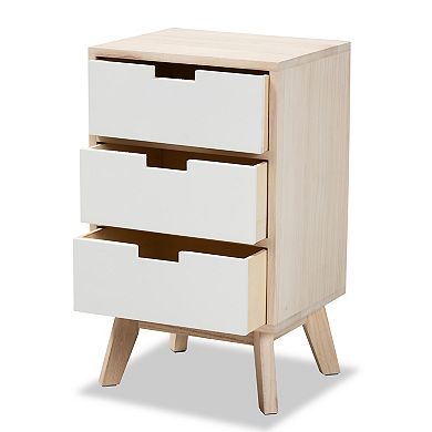 Baxton Studio Halian End Table