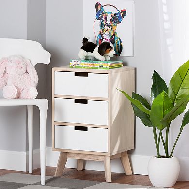 Baxton Studio Halian End Table
